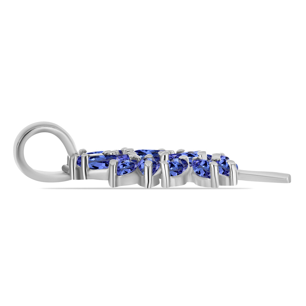 Colgante de Plata con Tanzanita