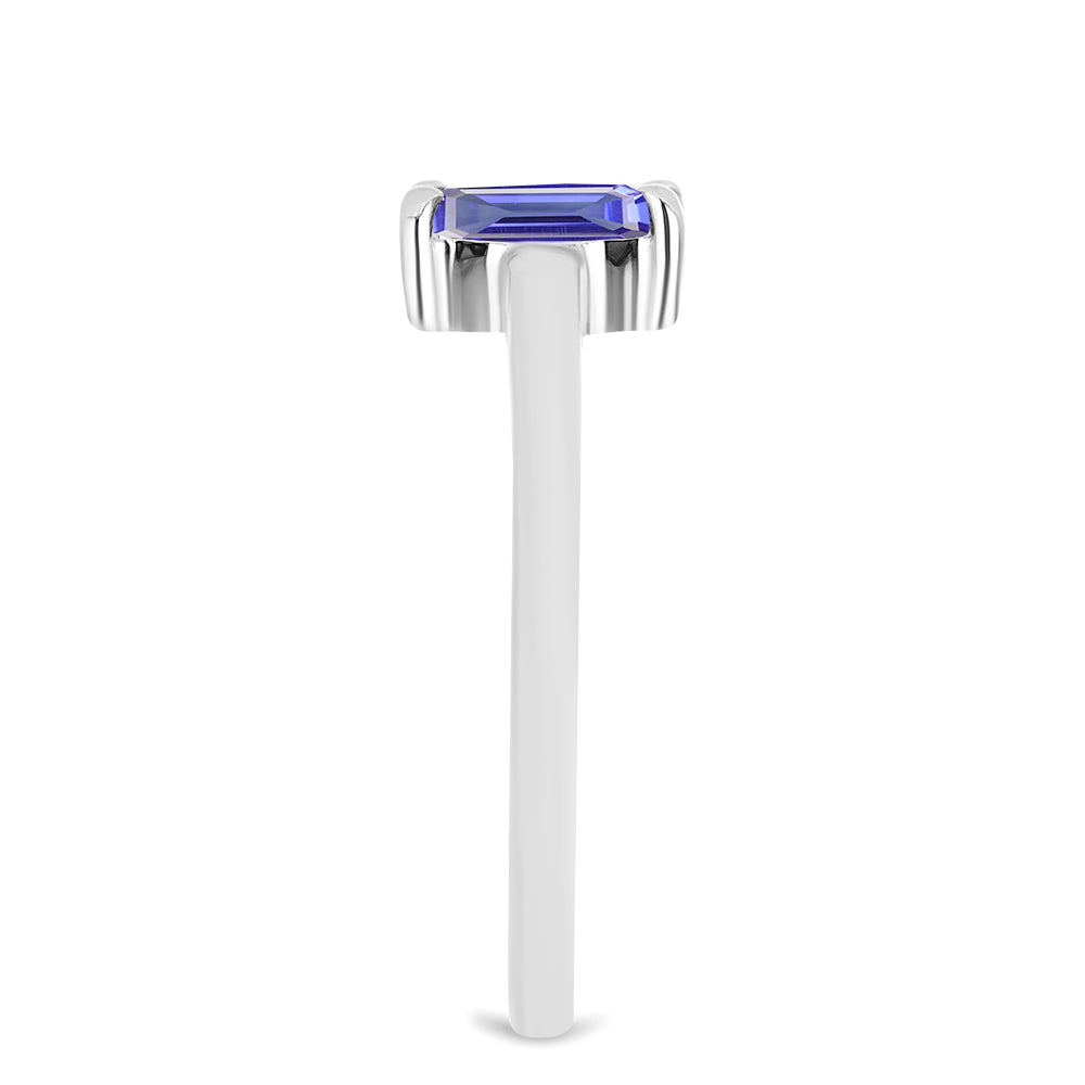 Anillo de Plata con Tanzanita