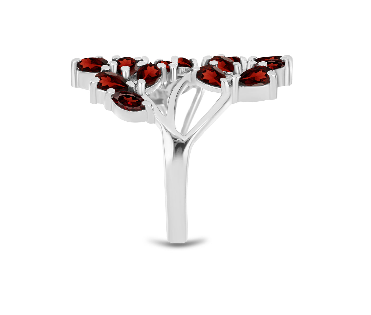 Anillo de Plata con Granate Barton