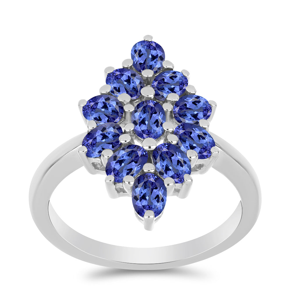 Anillo de Plata con Tanzanita