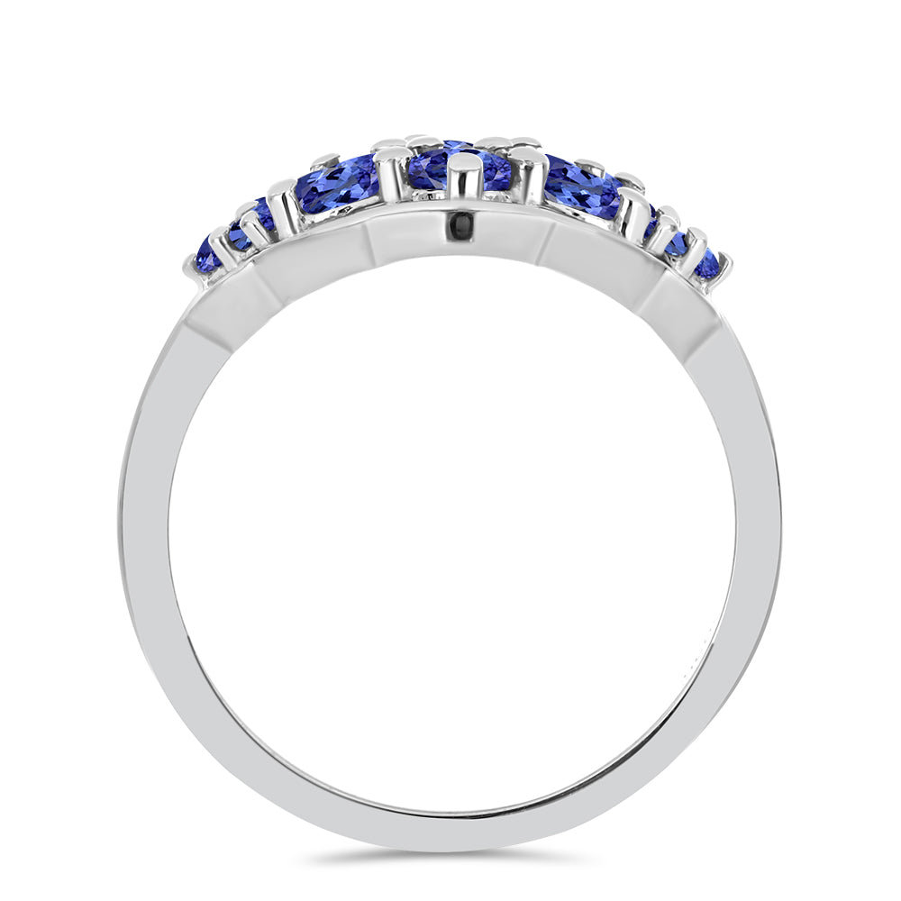 Anillo de Plata con Tanzanita