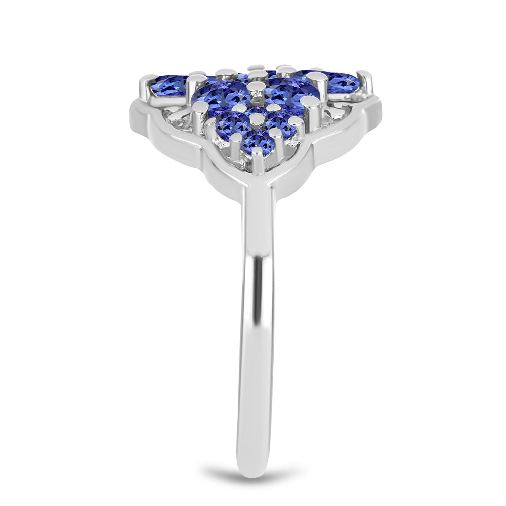 Anillo de Plata con Tanzanita