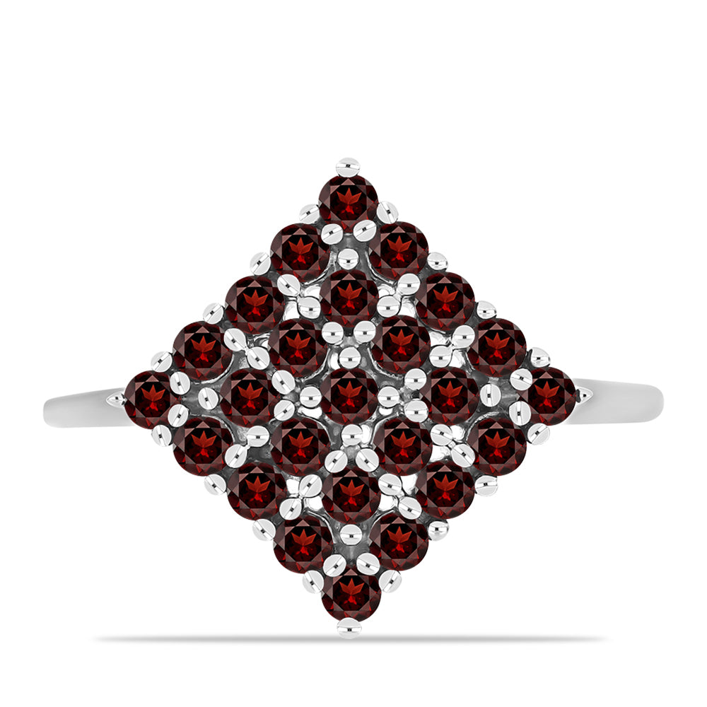 Anillo de Plata con Granate Barton