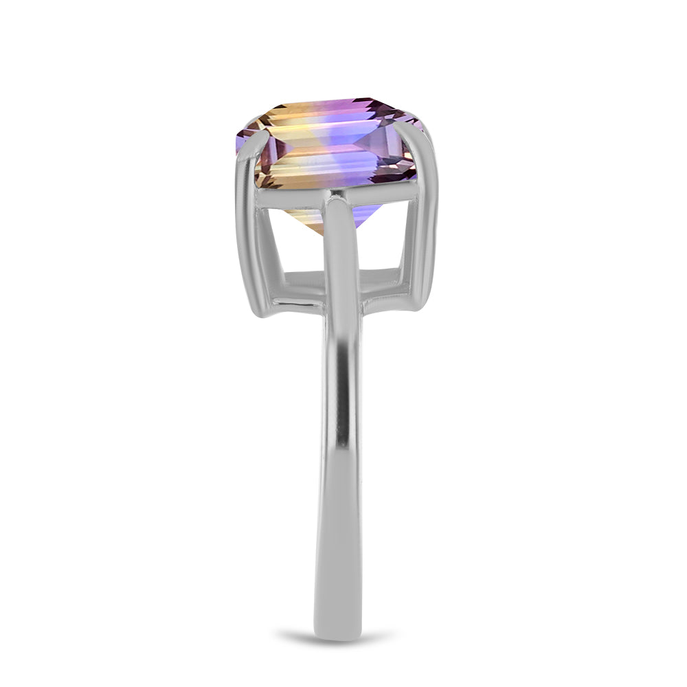 Anillo de Plata con Amatrino de Anahi