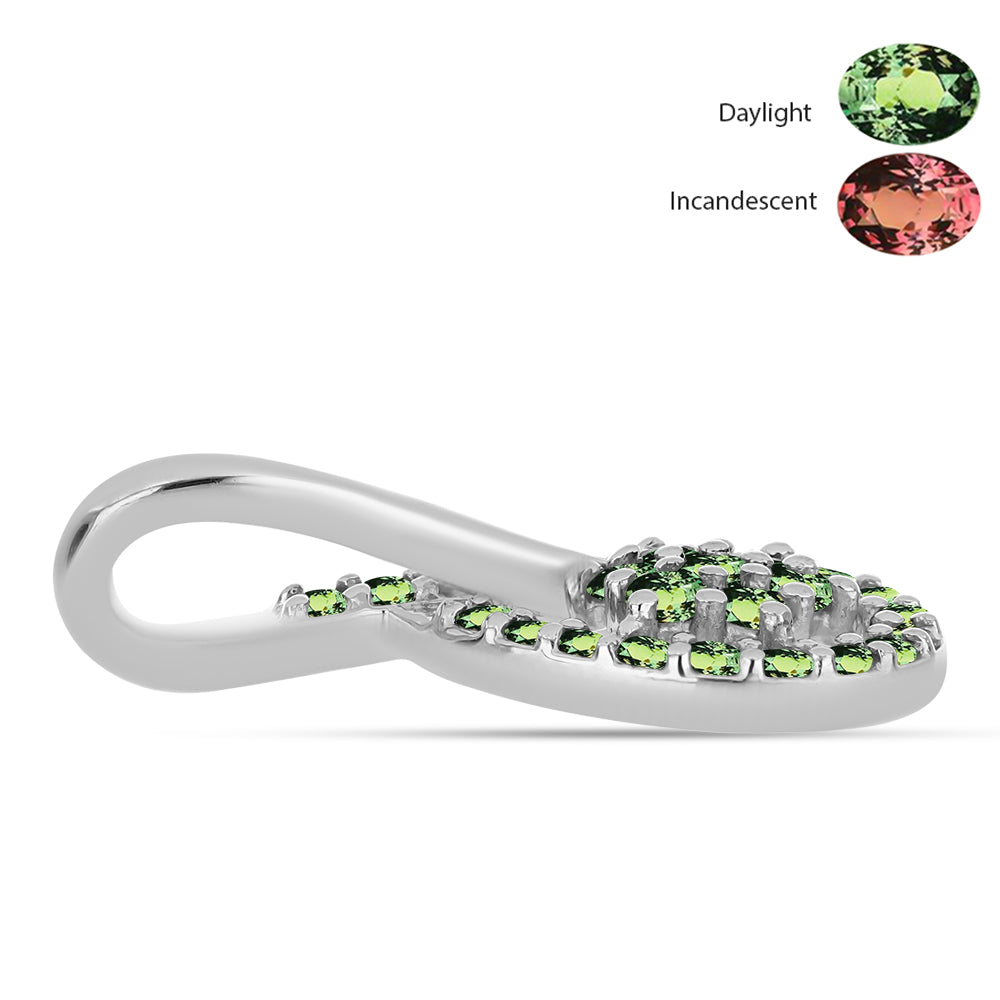 Colgante de Plata con Alejandrita natural