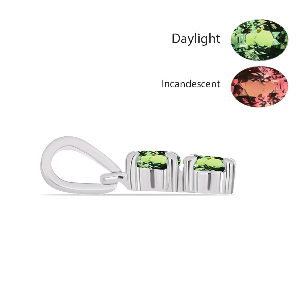 Colgante de Plata con Alejandrita natural