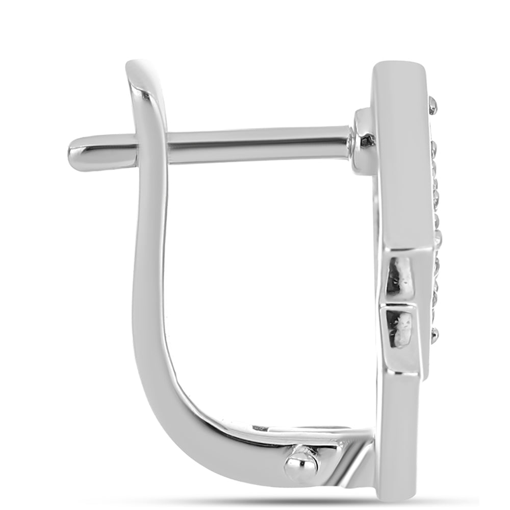 Pendientes de Plata con Topacio amarillo imperial