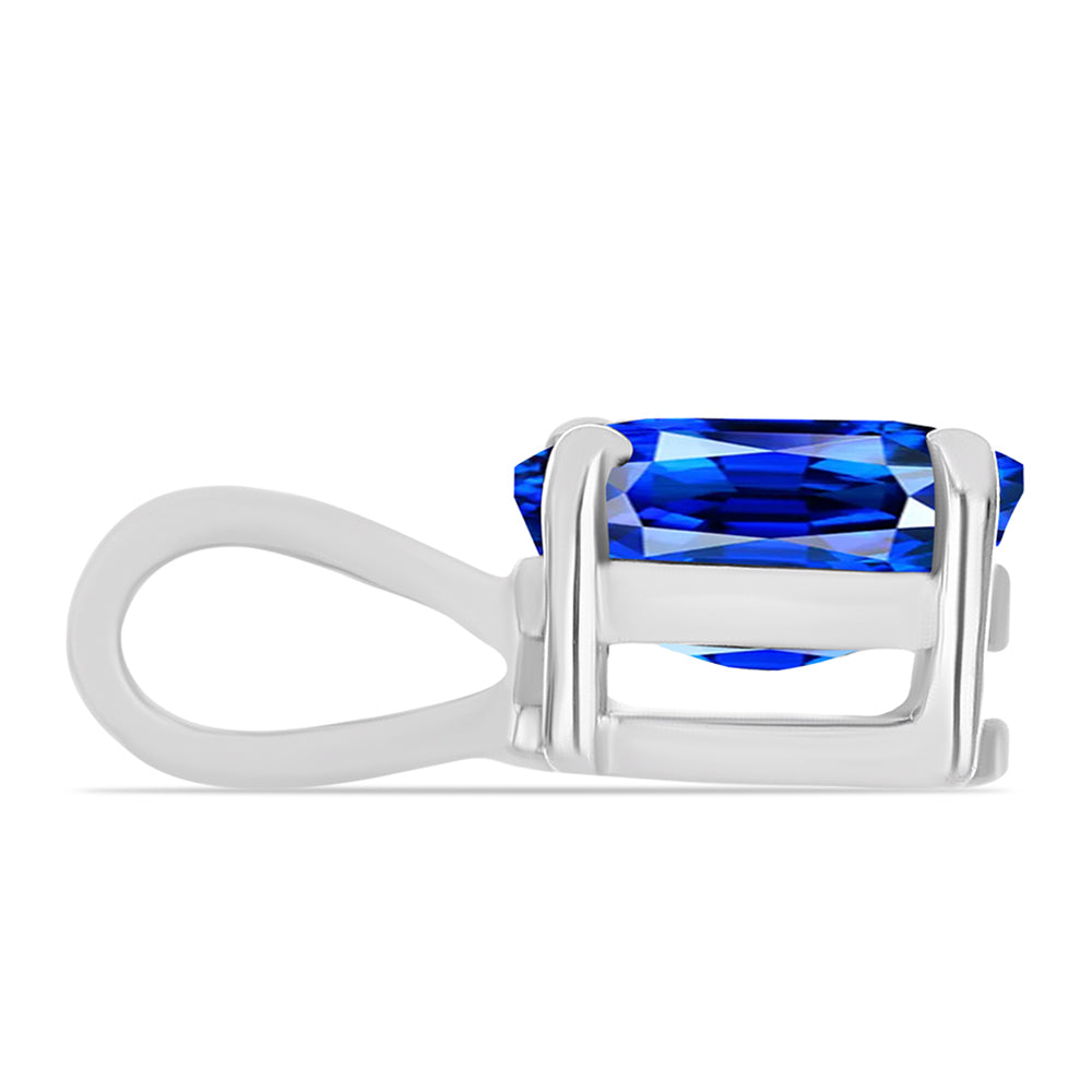 Colgante de Plata con Zafiro Azul Australiano