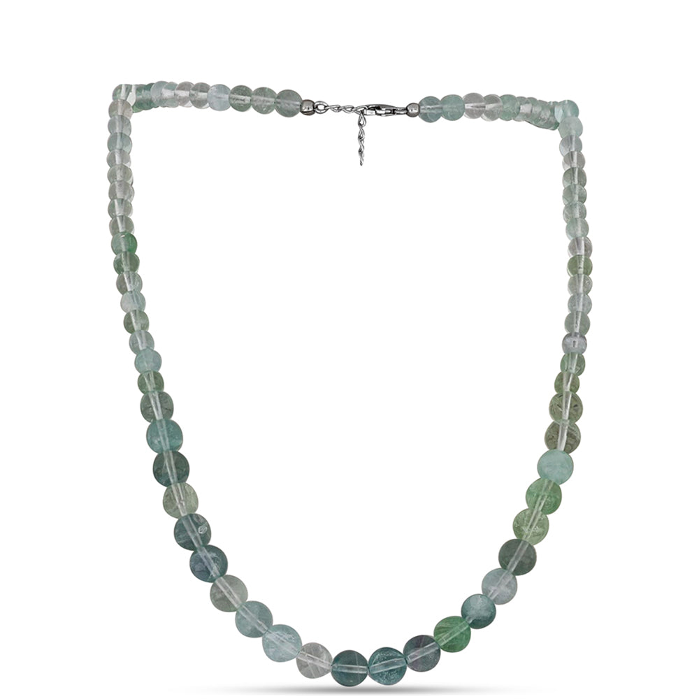 Collar de Plata con Amatista Verde