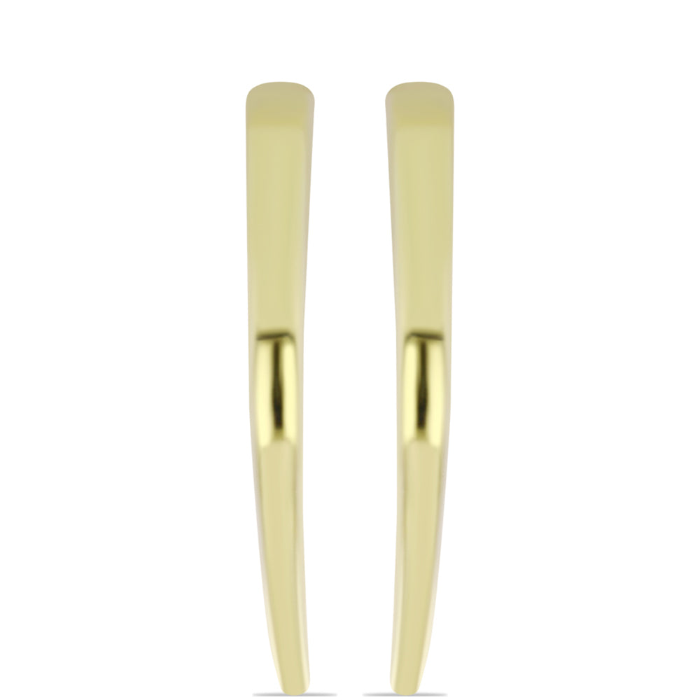 Pendientes de Plata Bañada en Oro con Rubí de Madagascar y Topacio Blanco