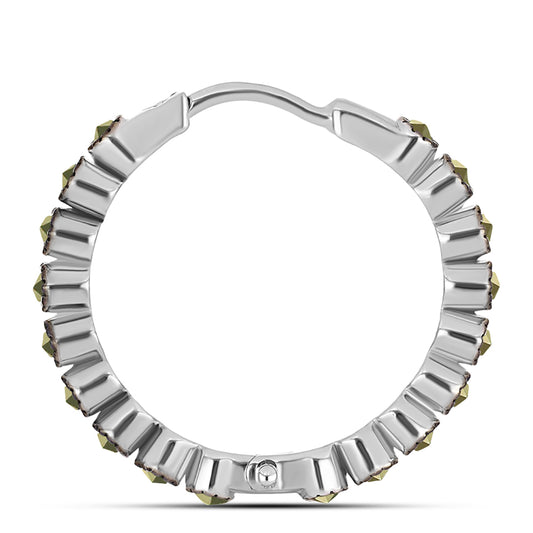 Pendientes de Plata con Marcasita de Austria
