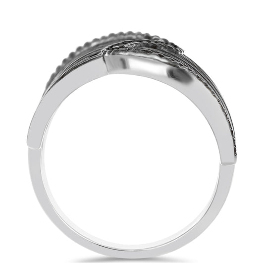 Anillo de Plata con Marcasita de Austria