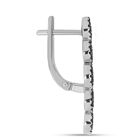 Pendientes de Plata con Marcasita de Austria
