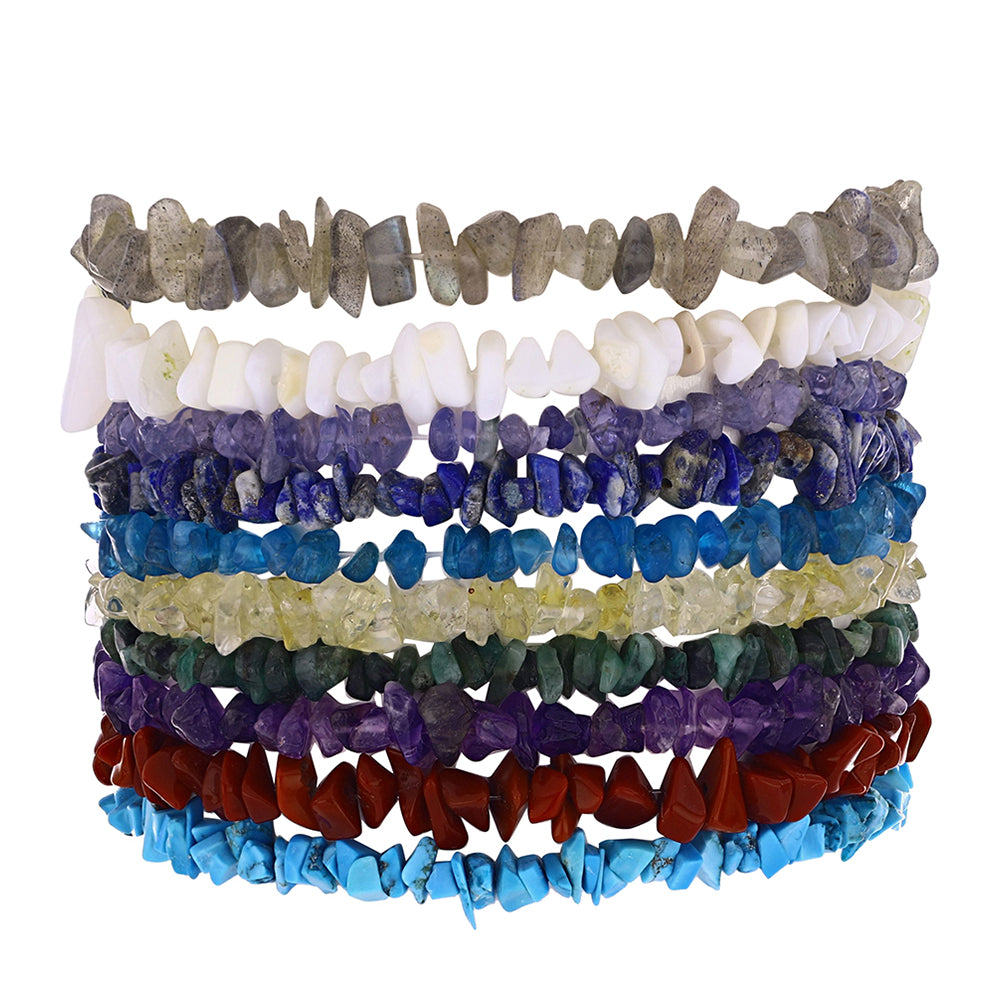 Conjunto Pepita con Tanzanita y Esmeralda de Brasil ( Pulsera )