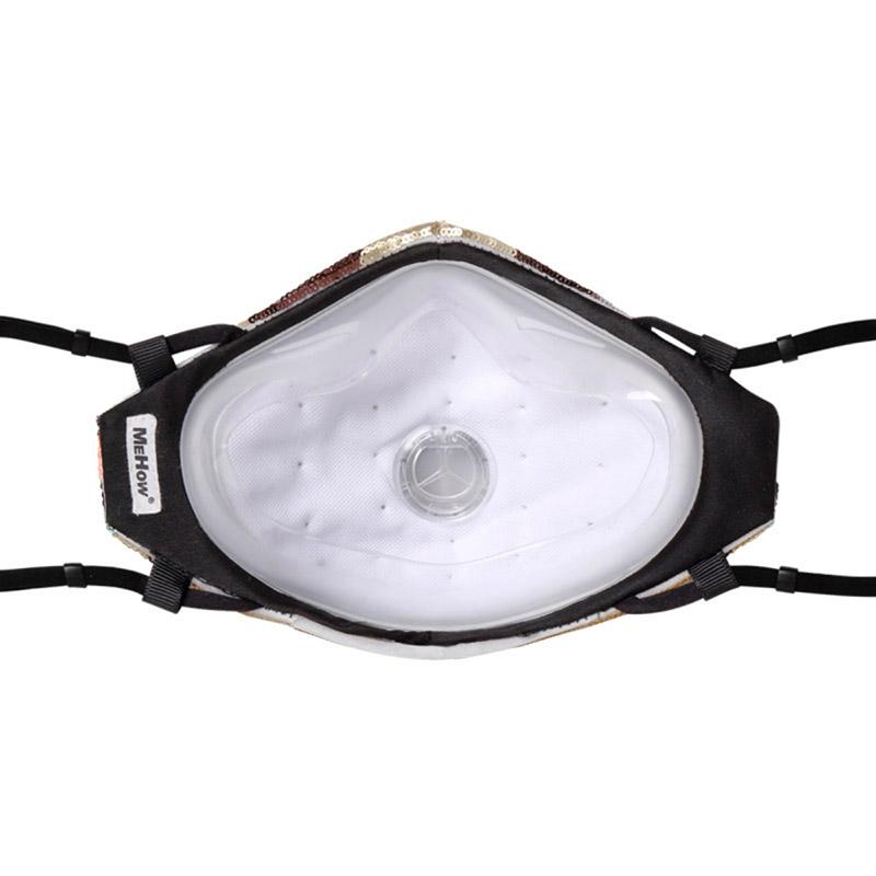 Mascarillas respiratorias de protección con Filtro de 7 piezas - Puede usar durante 7 meses!