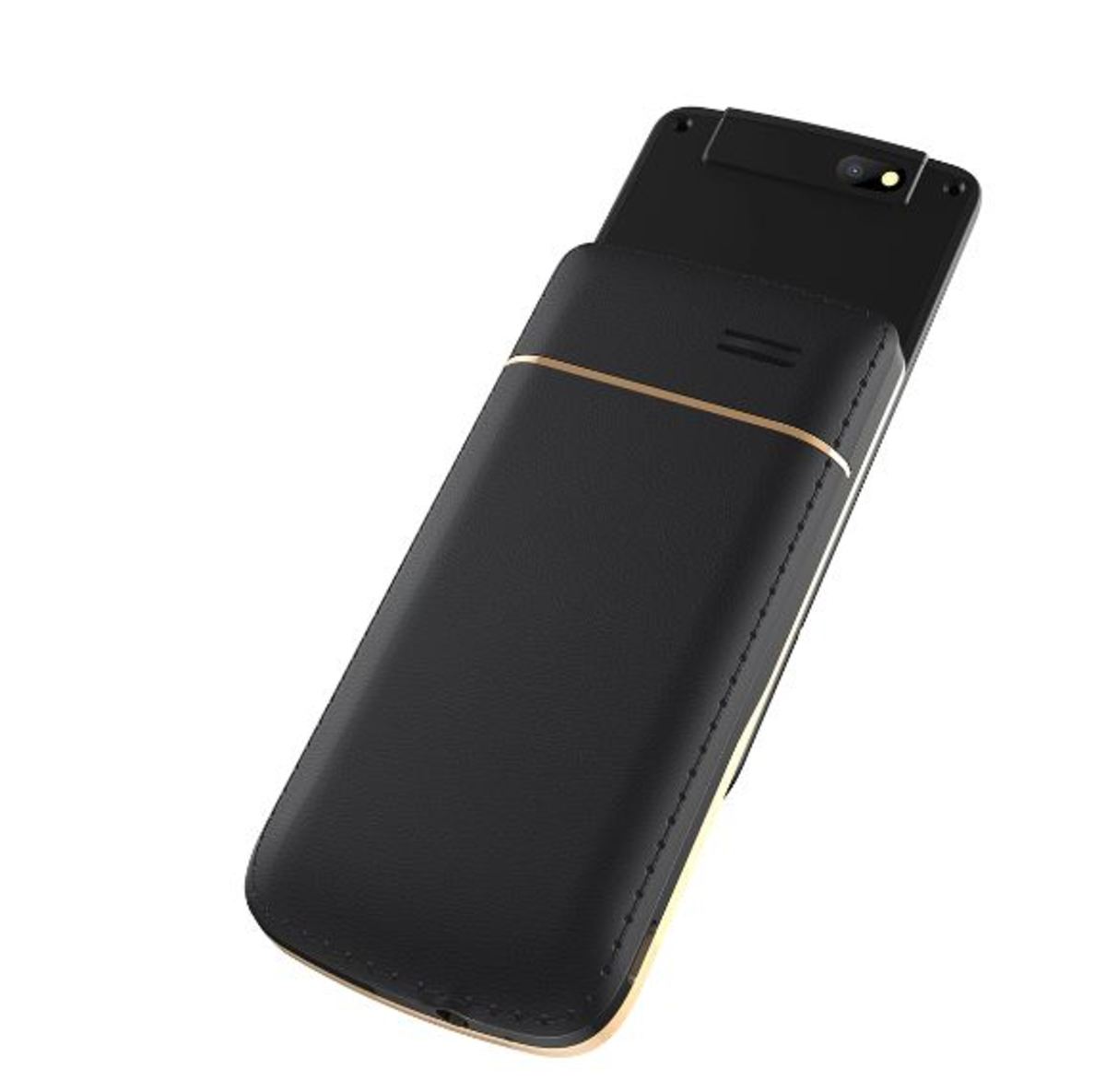 Blaupunkt FM 01 Teléfono móvil con doble SIM, negro
