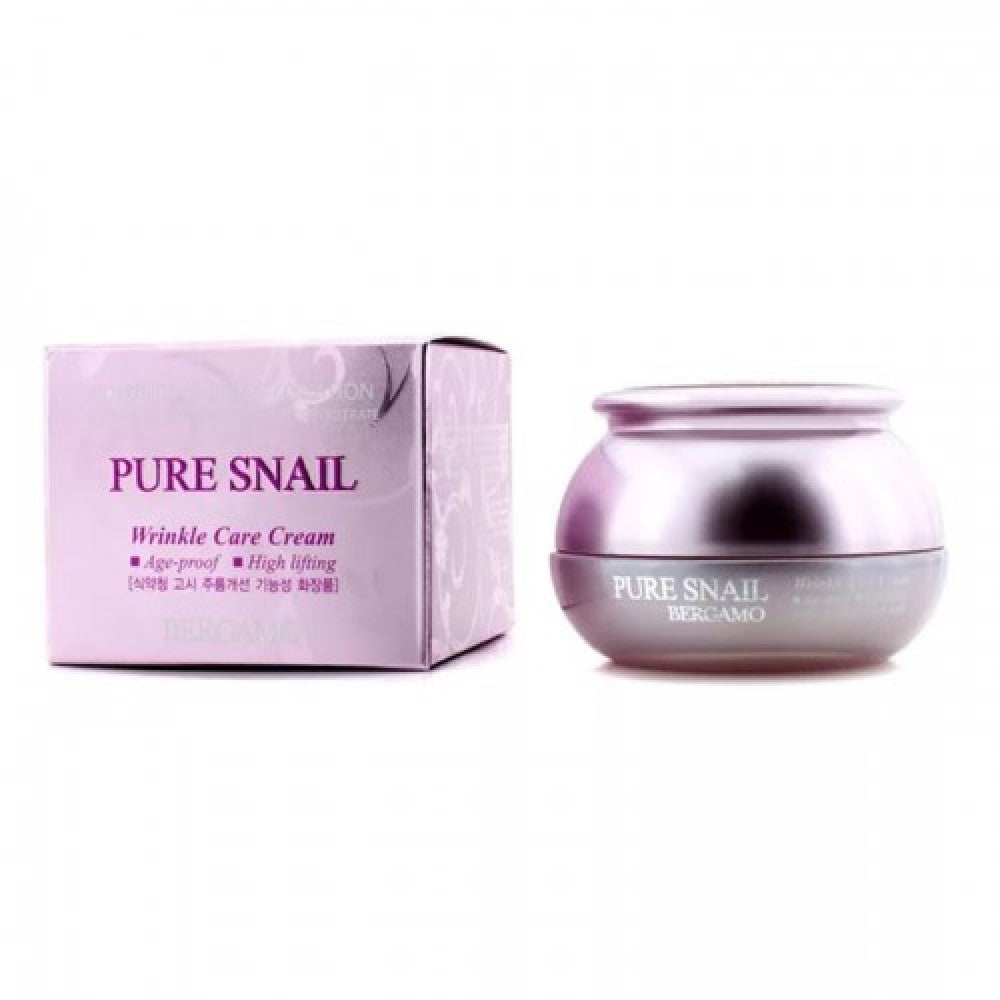 BERGAMO Pure Snail Crema Antiarrugas, 50g