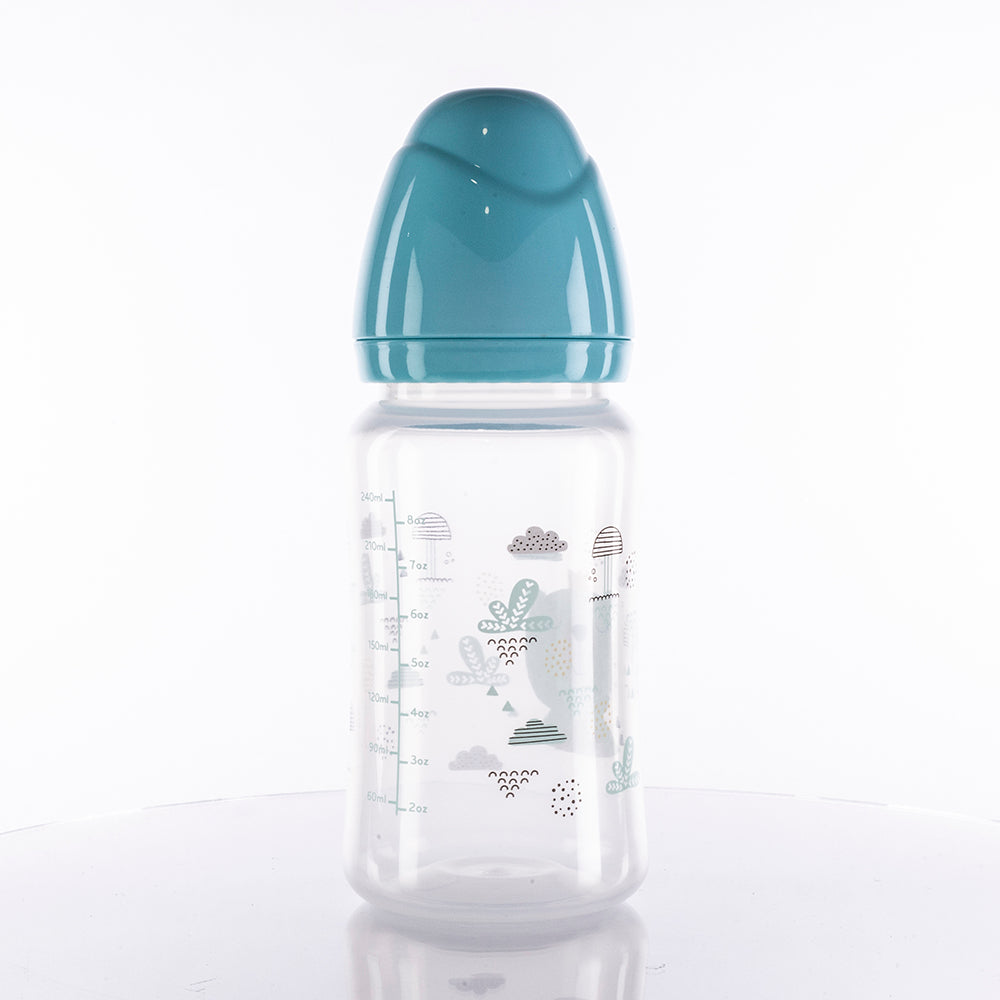 Biberón para bebé 240 ml, color: azul – Gran Joyeria