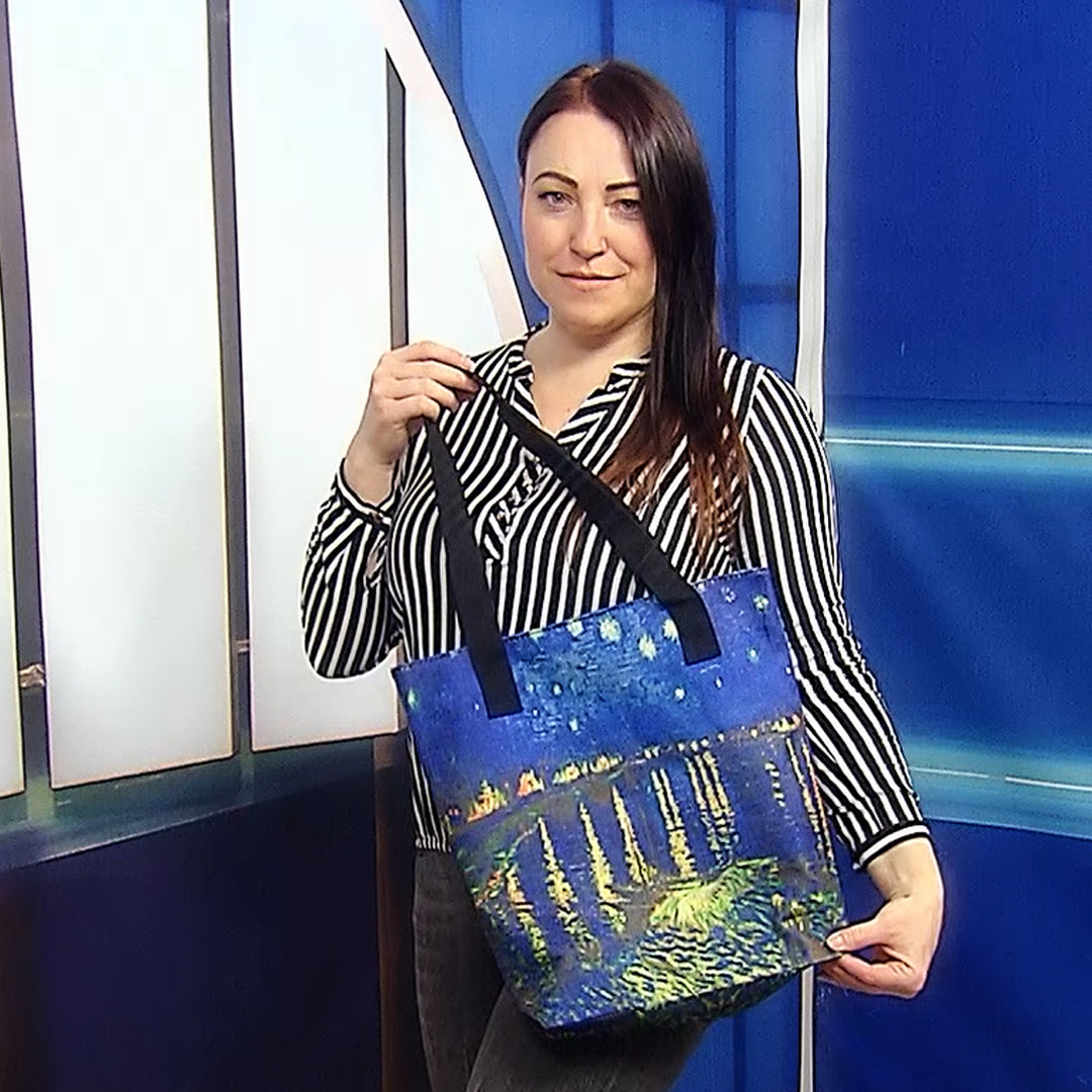 Bolso de viaje, Van Gogh - Noche estrellada sobre el Ródano