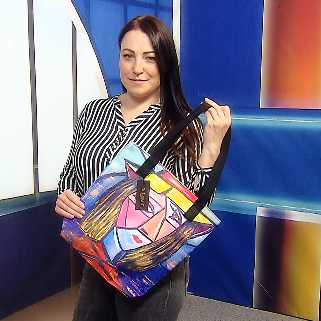 Bolso Shopper, Picasso - Retrato Cubismo