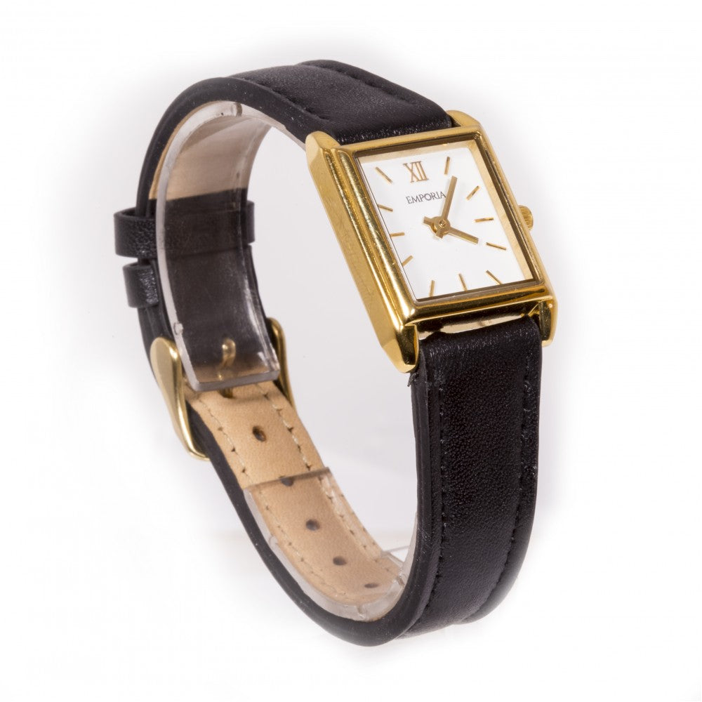 Reloj de Aleación Bañado en Oro