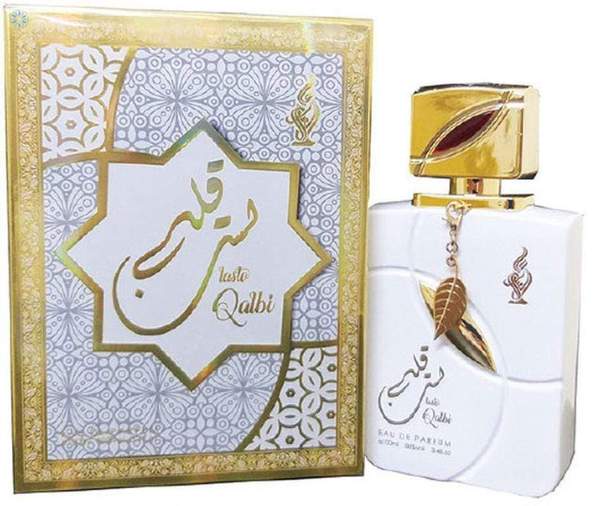 100 ml Eau de Perfume Lasto Qalbi, Fragancia de almizcle afrutado para mujer