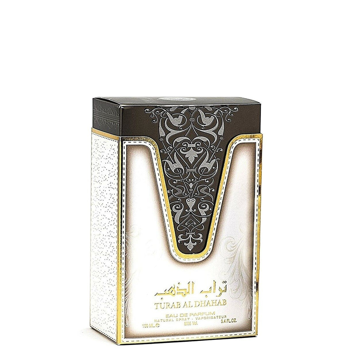 100 ml Eau de Perfume Turab Al Dhahab Fragancia floral Oriental Afrutada para Hombres