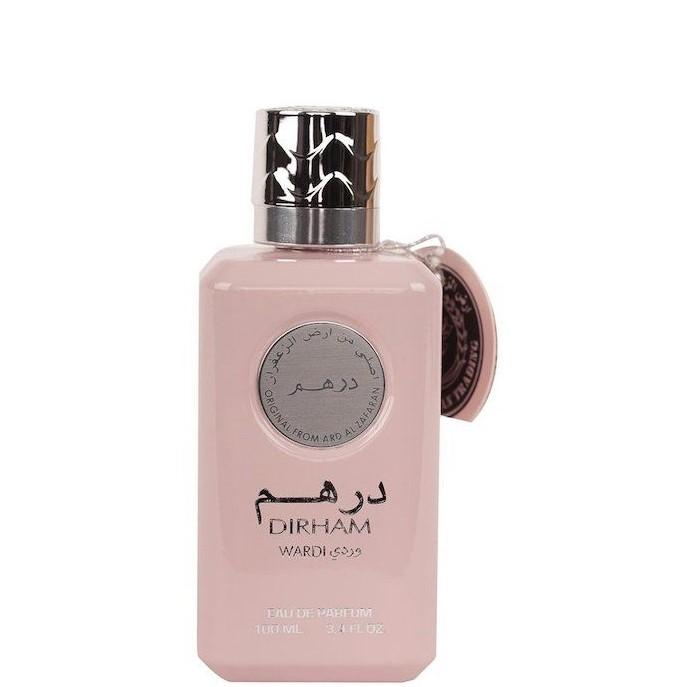 100 ml Eau de Perfume Dirham Wardi Fragancia Afrutado Dulce Floral para Mujeres