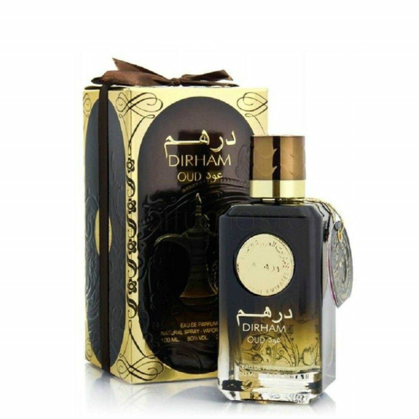 100 ml Eau de Parfum Dirham Oud Fragancia Amaerada Oud para hombres