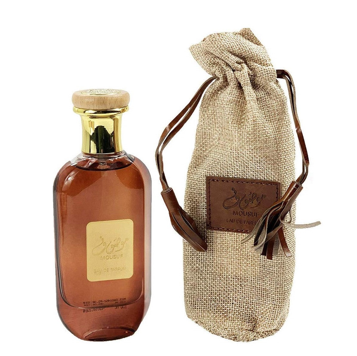 100 ml Eau de Parfum Mousuf Fragancia amaderada, sándalo para hombre