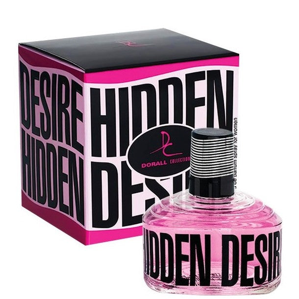 100ml Agua de perfume HIDDEN DESIRE Agua de perfume amaderada frutal para mujeres