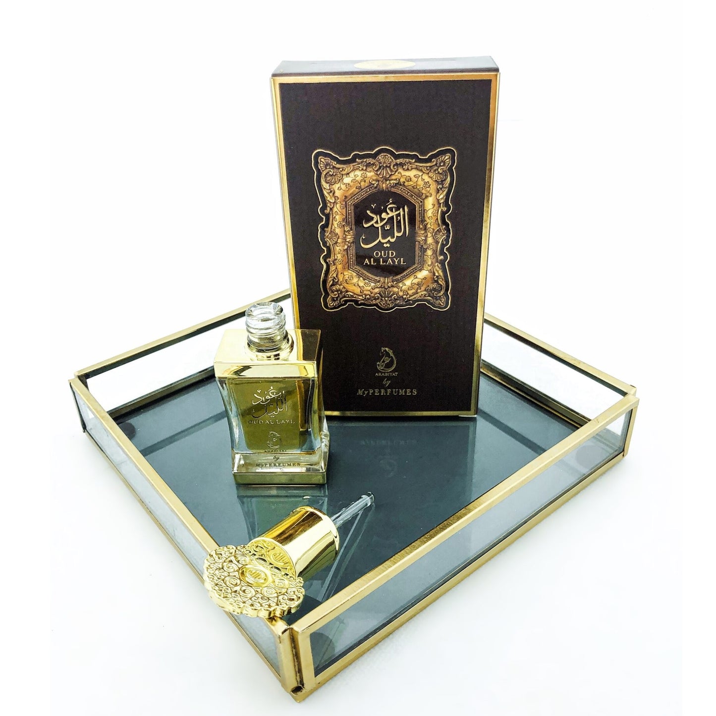 12 ml de aceite de perfume Oud Al Layl Fragancia floral afrutada para mujeres y hombres