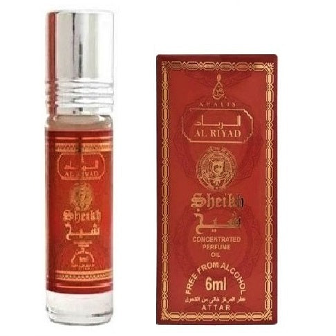 6 ml Aceite de perfume 6 ml Sheikh Spicy Oriental Fragancia para hombres