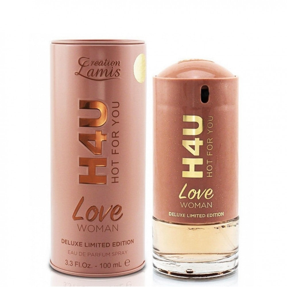 100 ml Eau de Perfume HOT FOR YOU DLX Fragancia floral afrutada para mujer