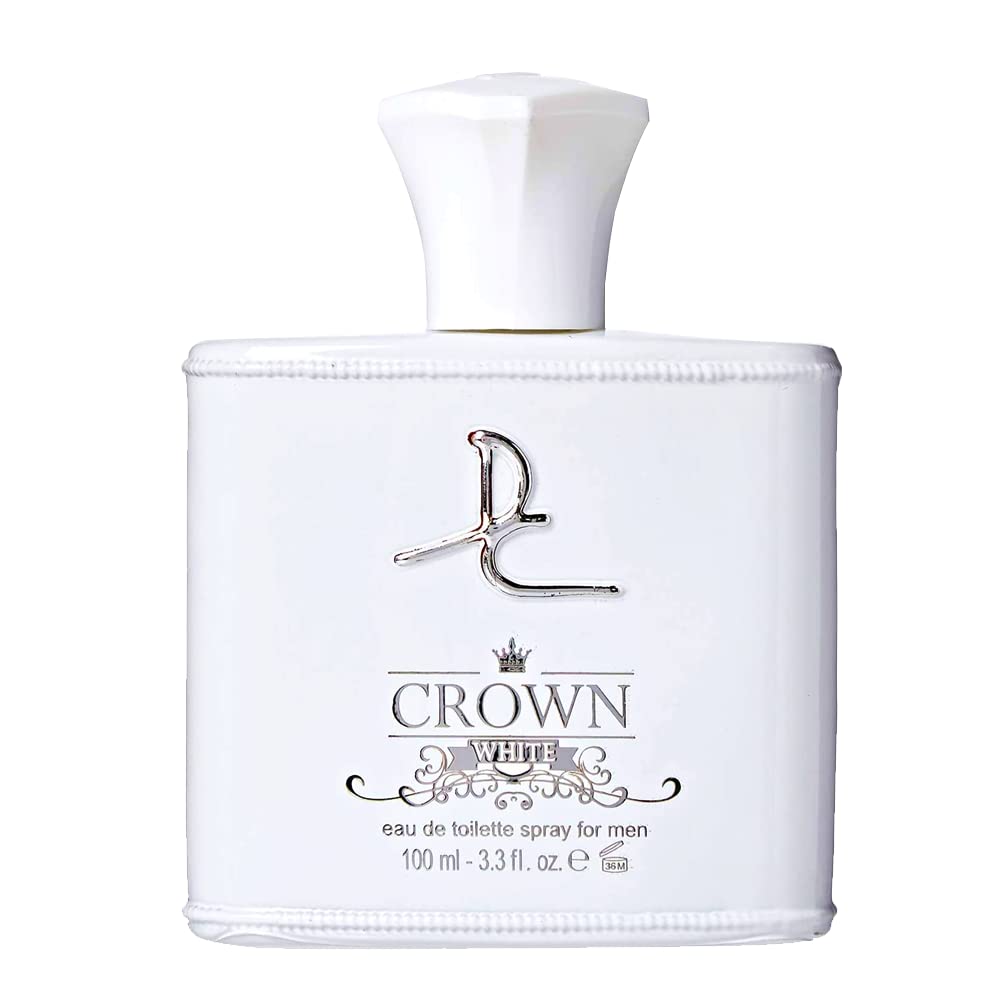100 ml EDT "Crown White" Fragancia Cítrica Fresca para Hombre