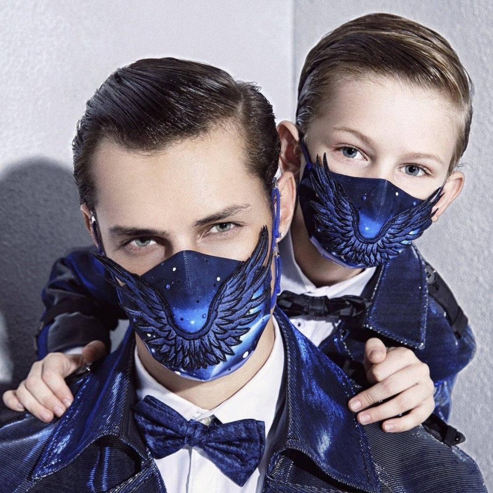 Mascarillas respiratorias de protección con Filtro de 7 piezas - Puede usar durante 7 meses!