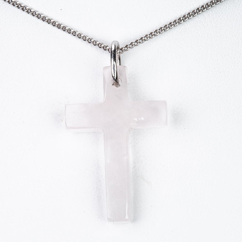 Colgante de Plata con Cuarzo Rosa de Ramaratina