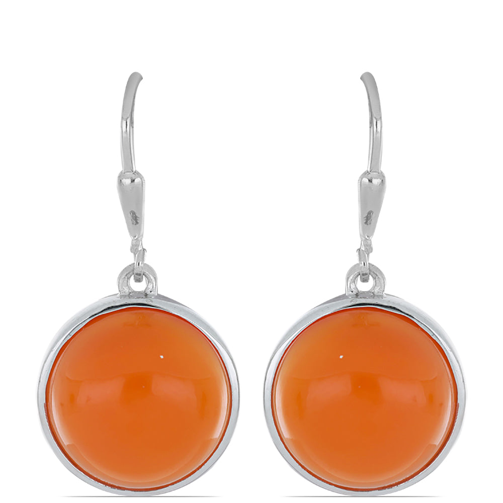 Pendientes de Plata con Cornalina de Tagebau