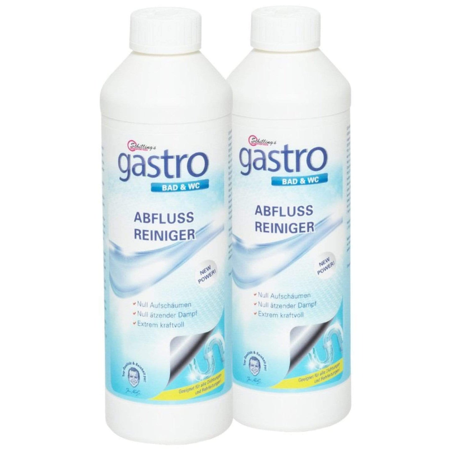 A legerősebb lefolyótisztító és fertőtlenítő 2x500ml