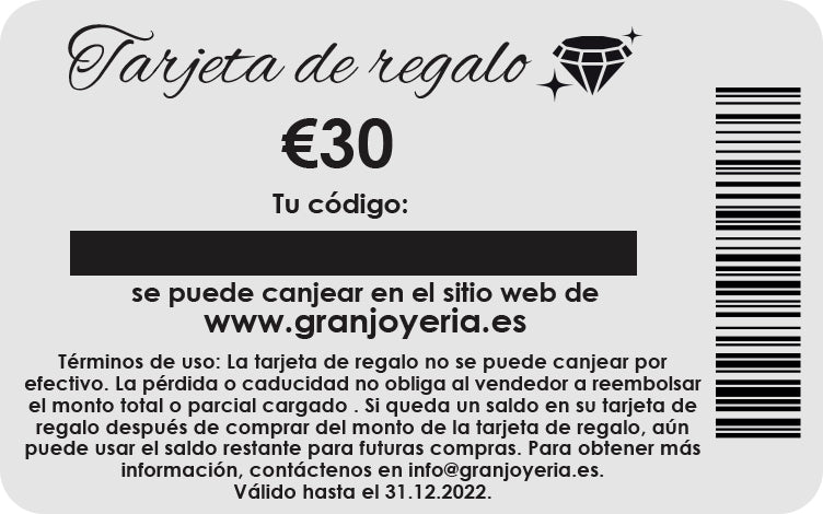 Tarjeta plástica de regalo en un sobre rojo