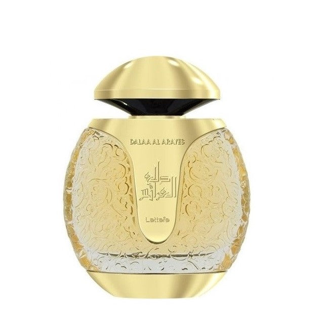 100 ml Eau De Parfum Dalaa Al Arayes Fragancia de jazmín picante dorado para mujeres y hombres