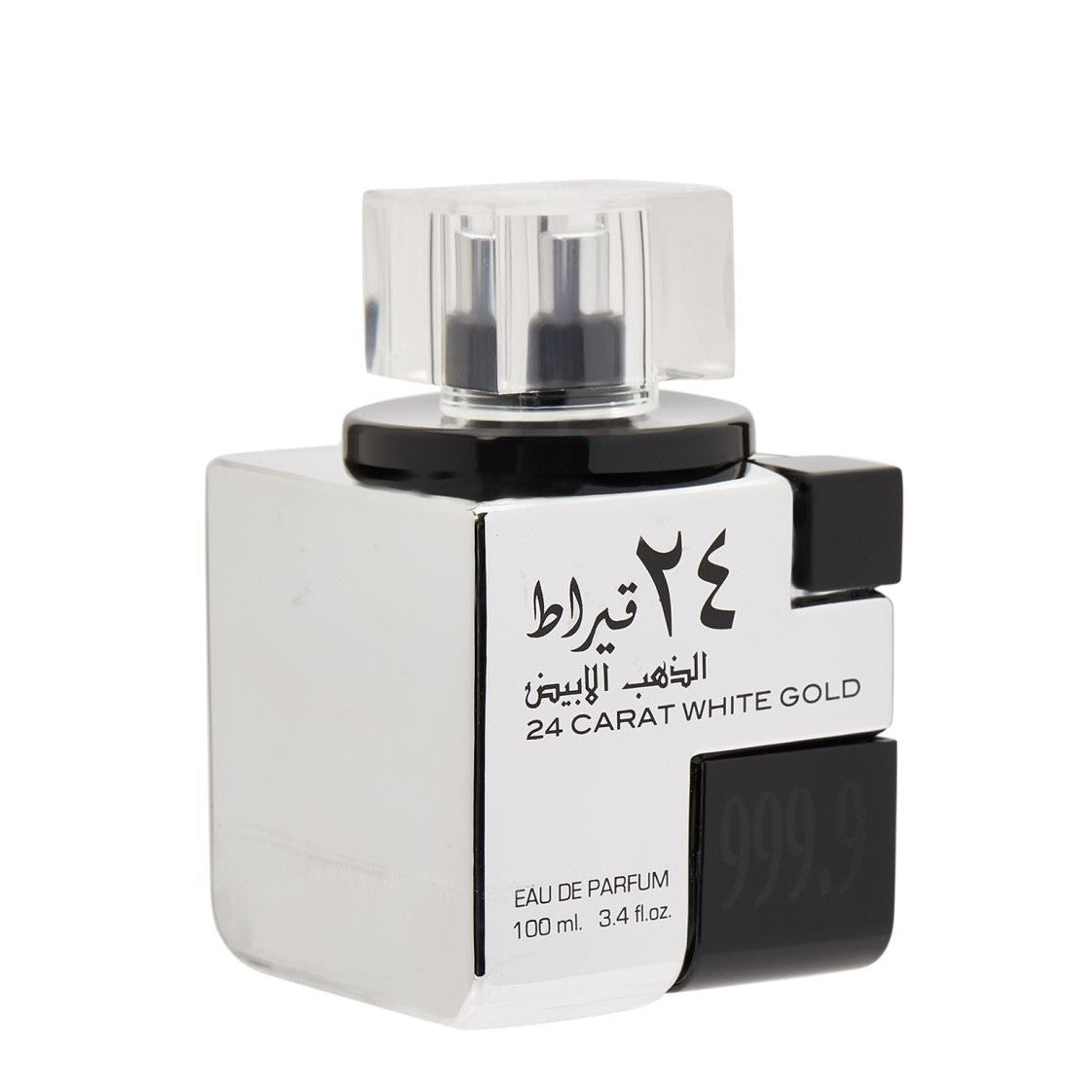 100 ml Eau De Parfum Lattafa Fragancia dulce de oro blanco de 24 quilates para hombre