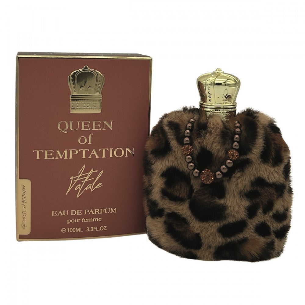 QUEEN OF TEMPTATION - FATALE, EDP 100ml fragancia de ámbar para mujeres
