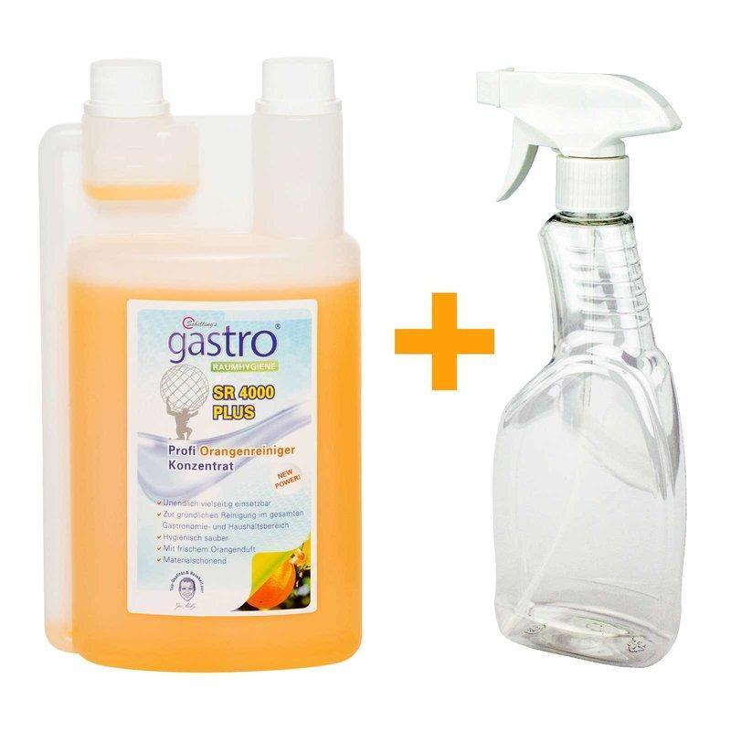 1l (= 300 litros) Concentrado Antiséptico + un spray dosificador de REGALO