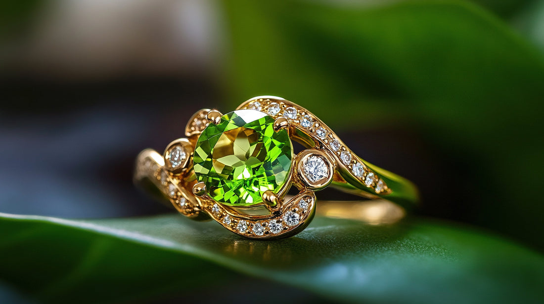 Brilla bajo el sol del verano: El topacio y el peridoto, la elección perfecta para joyas de plata y oro