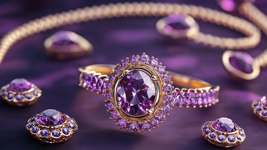 El encanto de las joyas con amatista – cómo sacar el máximo partido a esta piedra en plata y oro