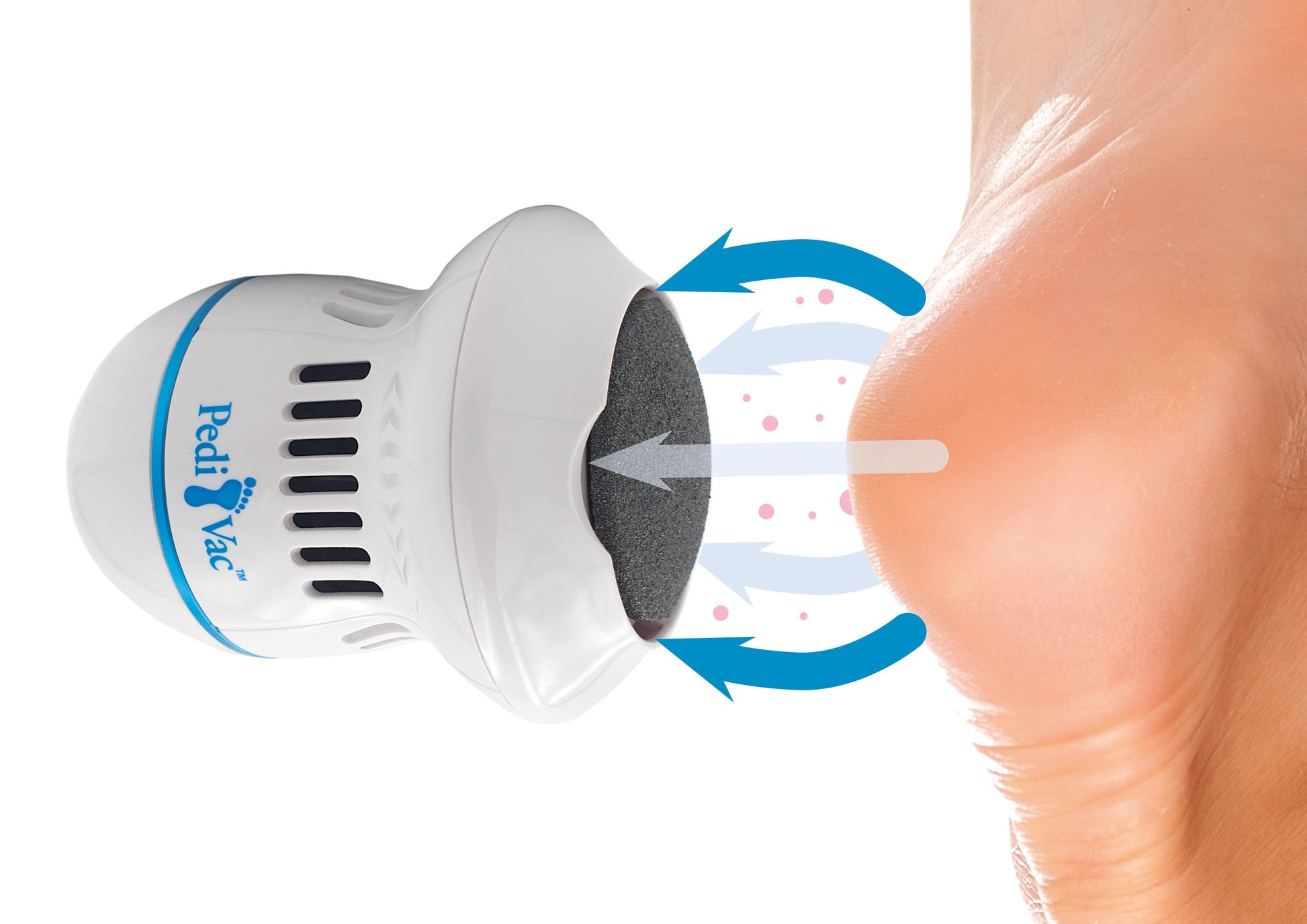 PediVac eliminador de callos con función succionadora 10 