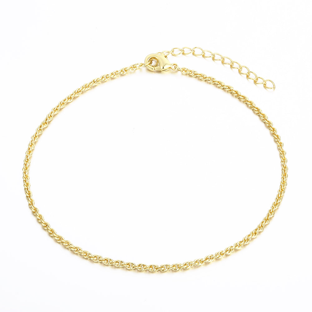 Pulsera de Aleación Bañado en Oro 1 