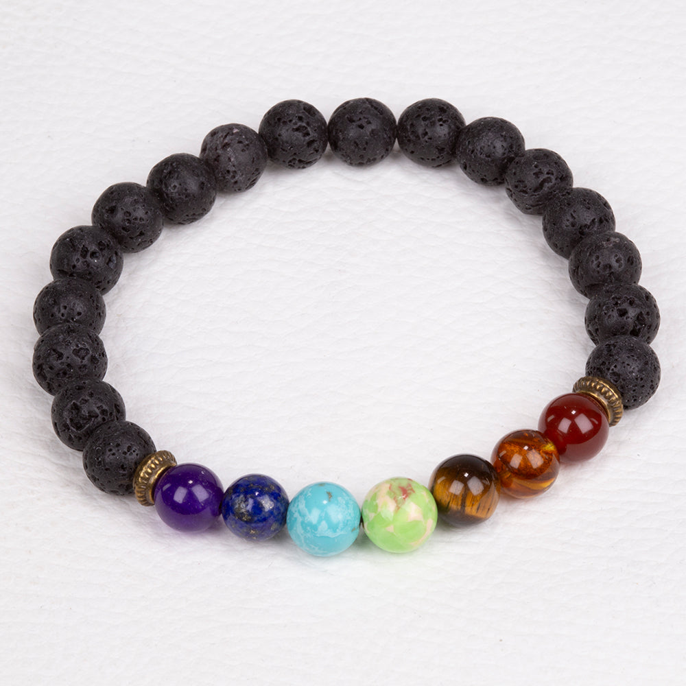 Pulsera Pepita con Ágata Roja y Ojo de Tigre 3 