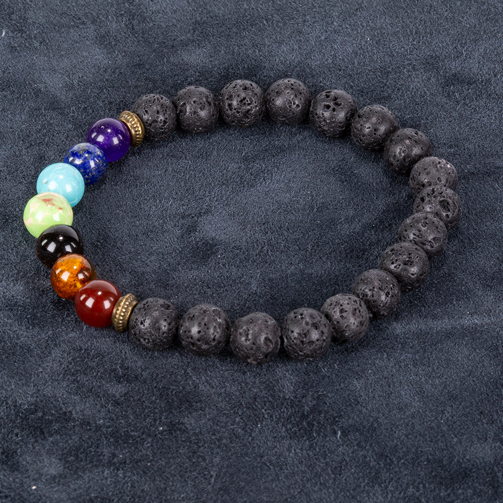 Pulsera Pepita con Ágata Roja y Ojo de Tigre